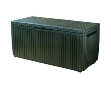 Baule da Esterno in Resina Portata 250 Kg 123x53,5x57h cm Springwood