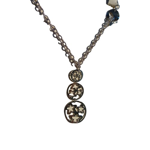 Collana donna acciaio con - in,