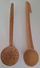 Mestolo e Schiumarola in legno