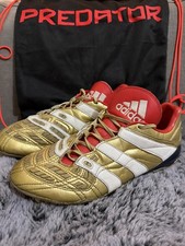 Stivali Adidas Predator Accelerator ZZ FG/AG Limited F37076 UK 9,5 Zinedine Zidane