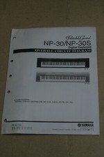 Yamaha NP-30/NP-30S tastiera digitale schema circuito complessivo