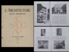 L'ARCHITECTURE n°7 1937 LYCEE