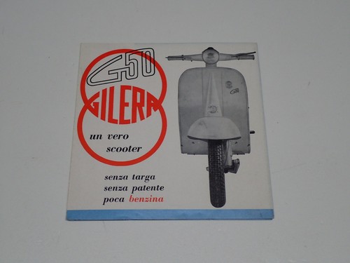 Gilera scooter brochure - g,