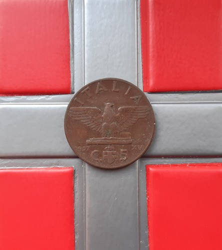 5 centesimi 1937 - ,