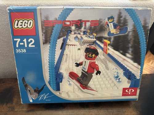 Lego sports snowboard boarder - sports:,