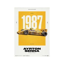 Poster Ayrton Senna Edizione