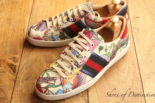 Gucci ace floral snake scarpe - gucci,