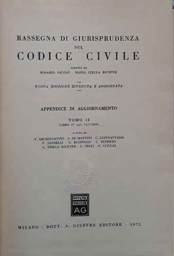 Rassegna giurisprudenza sul - rassegna,