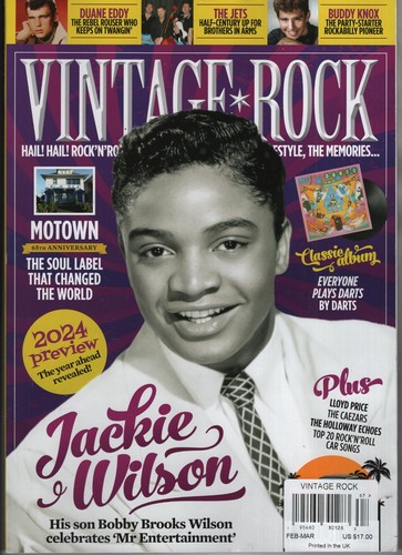 Jackie wilson vintage rock - jackie,