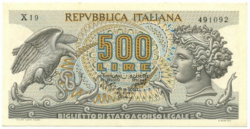 500 lire biglietto stato - biglietto,