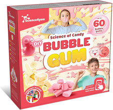 Laboratorio Dolciumi Bubble Gum – Kit Di Caramelle per Creare 60 Gomme Da Mastic
