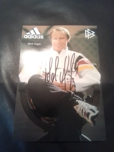 Dfb berti vogts autografo - dfb, -autografo