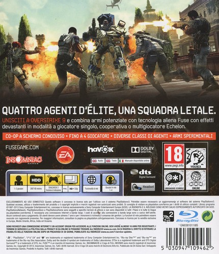 Ps3 fuse ufficiale - fuse, italia