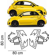 kit adesivi scorpione abarth