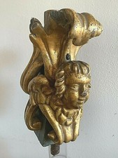 Antico ceroferario legno - , in