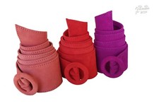 Fusciacca cintura pelle donna alta cm.6 con fibbia foderata artigianale italiana