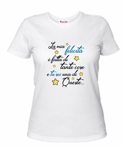 Shirt donna bianca - t-shirt,