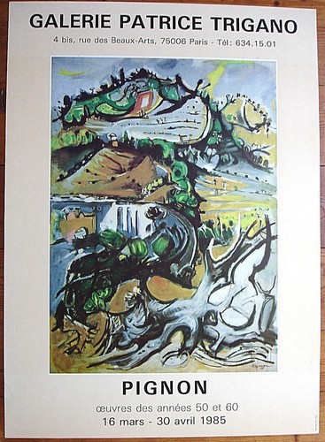 Affiche originale pignon - affiche,
