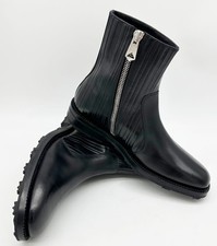 STIVALI/SCARPE PAUL SMITH VERA PELLE FORMALI NERI ALLA CAVIGLIA NUOVI IMBALLATI UK7 EU41 US8