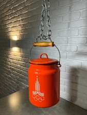 Lattiera smaltata URSS vintage