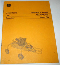 *John Deere JD 11 Trencher