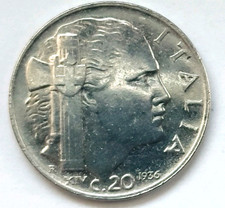 1936 XIV - 20 Centesimi -