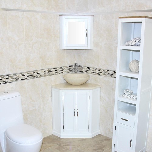 Lavabo angolare mobile - , bagno