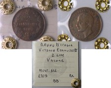 RARISSIMA !!! 2 CENTESIMI 1907 VALORE PERIZIATA PERRONE !!!