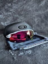 Oakley RADAR EV PATH OO9208 montatura bianco lucido usata con lente rossa Prizm