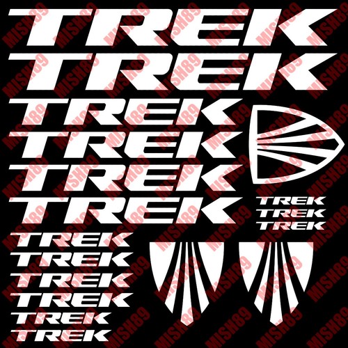 Trek bike decals - trek, frame