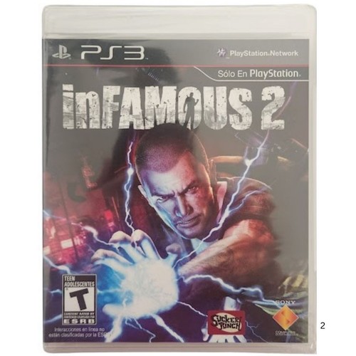 Infamous ps3 - (latam, cover)