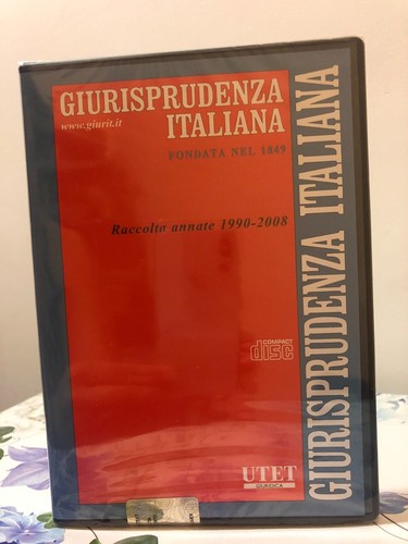 Giurisprudenza italiana dvd - -,