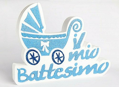 Scritta polistirolo mio - scritta,