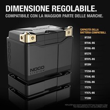 BATTERIA MOTO AL LITIO NOCO