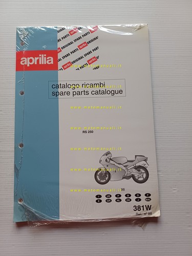 Aprilia 250 1998 catalogo - rs,
