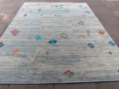 Tappeto grande vintage fatto - , a