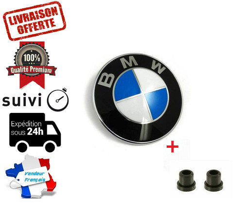 Logo bmw 82mm capot emblème - bmw,