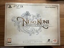 NI NO KUNI WRATH OF THE WHITE WITCH WIZARD'S COLLECTOR EDITION SONY PS3 PAL
