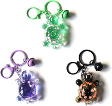 4 Pezzi Portachiavi Tartaruga