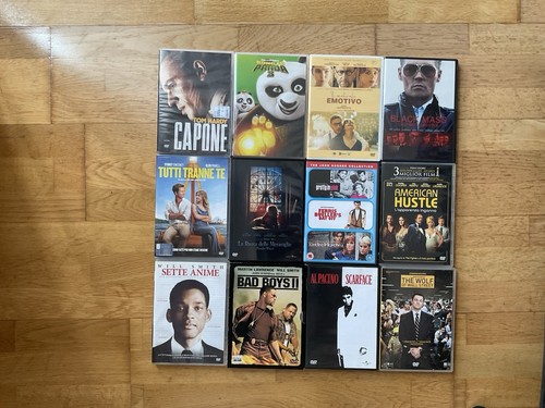 Lotto stock dvd vedi elenco - stock, 12