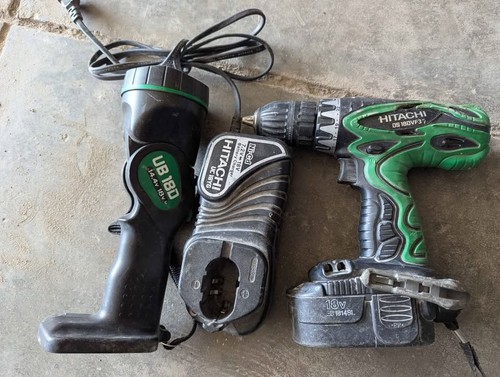 Hitachi 18v nicad cordless - hitachi,