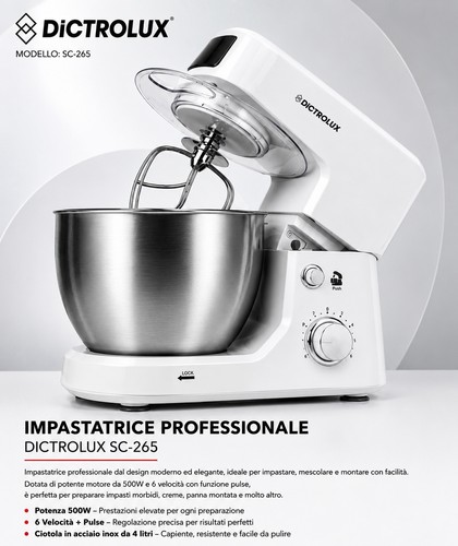 Dictrolux 265 impastatrice - dictrolux, sc-265