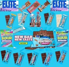 MrBeast Chocolate Feastables tavolette di cioccolato e gommini nuovi gusti importazione USA
