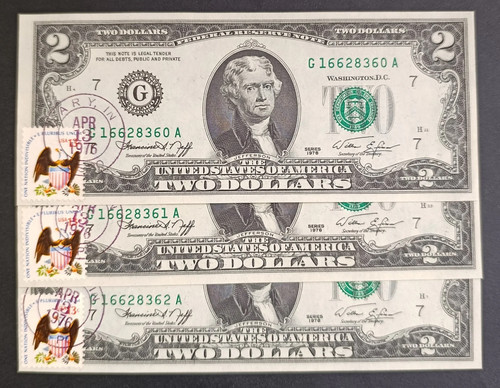 Dollari 1976 jefferson - 2,