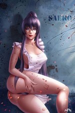 Poster su tela Saeko Busujima