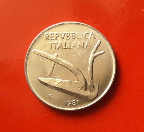 Lire 1981 errore mancanze - 10,