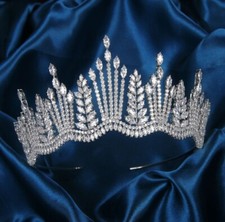 Lusso tutti gli zirconi foglie