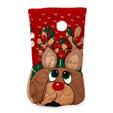 Guanto da forno natalizio