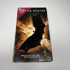 RARE Batman Begins (VHS Tape