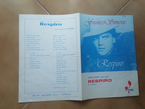 Franco simone respiro spartito - franco,